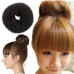 Корейский стиль Бутон головы мяч головой диск пончики Блюдо волос парикмахерские инструменты для Для женщин аксессуары для волос