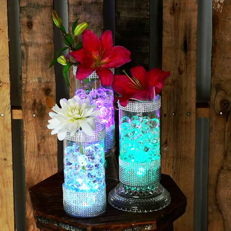 120pcs Lot 3cm Waterproof Led Candle Tea Light Submersible 2pcs