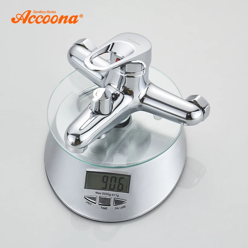 Accoona Bathtub Faucet Chrome Plated Brass Body