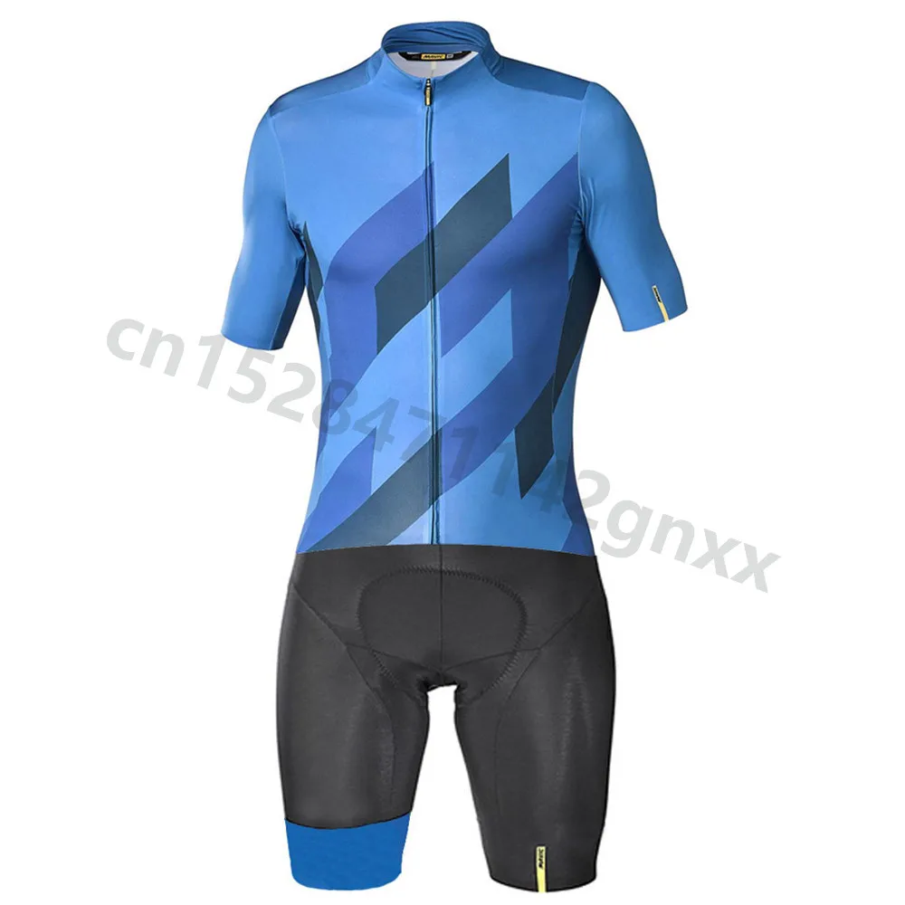 MAVIC триатлон, Велоспорт Джерси Pro команда уличный горный велосипед Skinsuit комбинезон набор Uniformes мужские летние Майо Ciclismo - Цвет: 2
