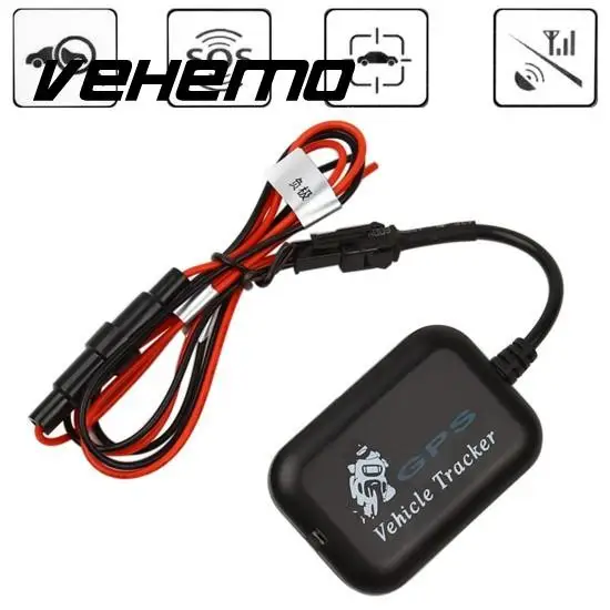 Vehemo Motorcycle GPRS GSM GPS Tracker mini Locator 4 Bands Real Time Tracking Tracker Device for Car Auto Vehicle Tracker