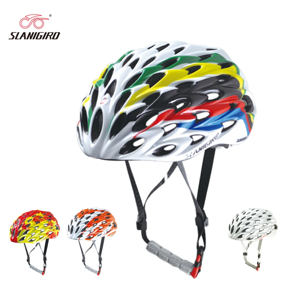 

2018 New SLANIGIRO Ultralight Cycling Helmet 58 Vents Casco Ciclismo Bicycle Helmet Road Bike Helmets Competition Cycling Cap