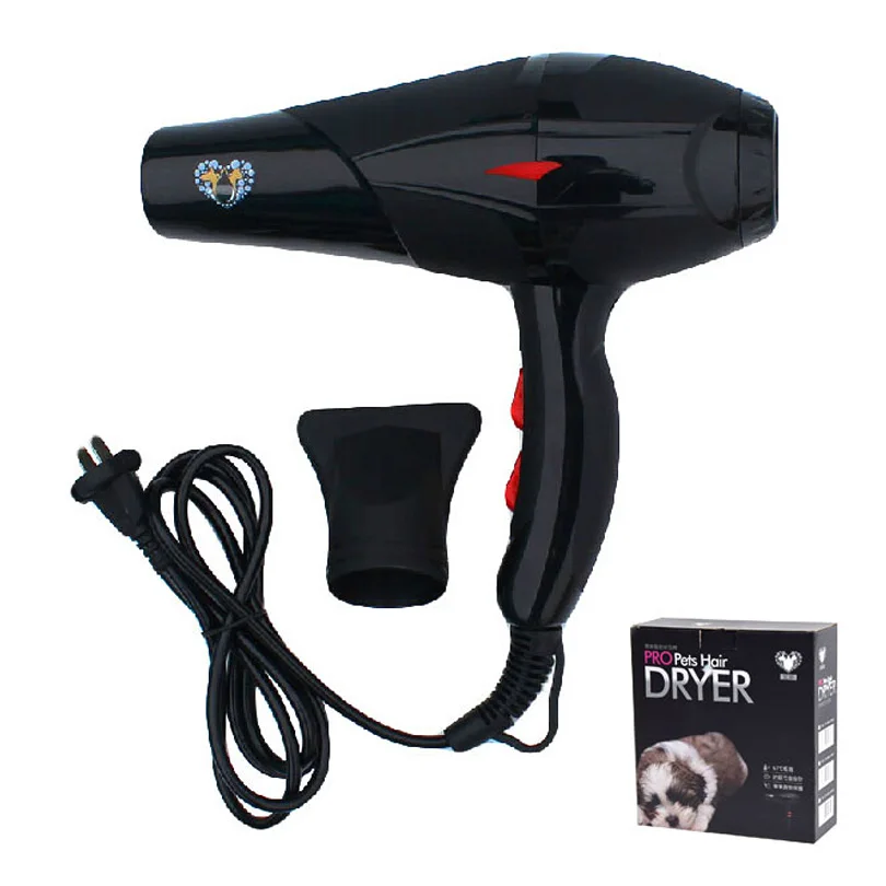 Pet Dog Hair Dryer 2000W Pet Variable Speed Dog Dryers Noise Reduction