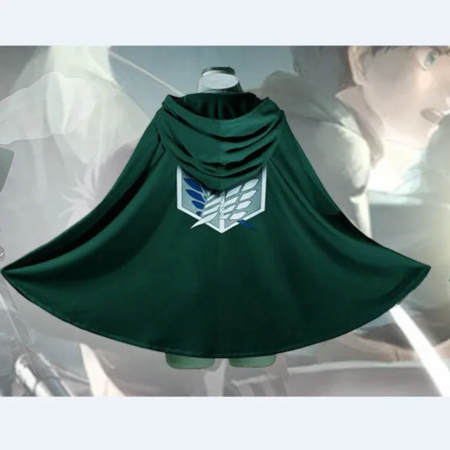 Cape de la Légion de Scout Ren de l'Attaque des Titans pour Cosplay, Costume de Shingeki No Kyojin pour Déguisement, Levi