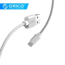 ORICO Micro USB нейлоновый кабель для samsung Xiaomi Быстрая зарядка USB кабель для передачи данных Android Microusb зарядный кабель для мобильного телефона