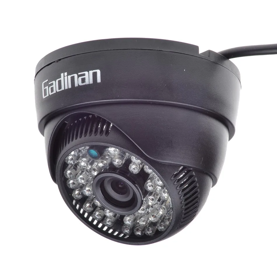 Gadinan аналоговая камера CMOS 800TVL 1000 TVL CCTV камера 3,6 мм объектив ИК 48 шт. ИК ночного видения Мини купольная Крытая купольная камера безопасности