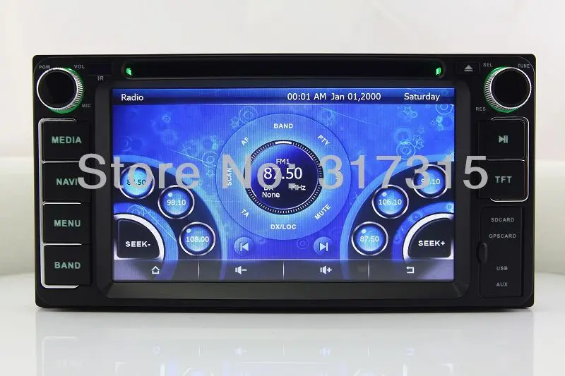 Sale Head Unit Car DVD Player for Toyota Camry Land Cruiser Hilux Hiace with GPS Navigation Radio TV BT USB SD Audio Video Stereo 1