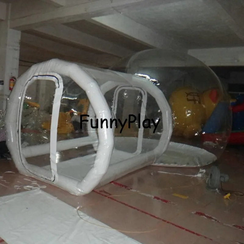 Clear inflatable bubble camping tent6