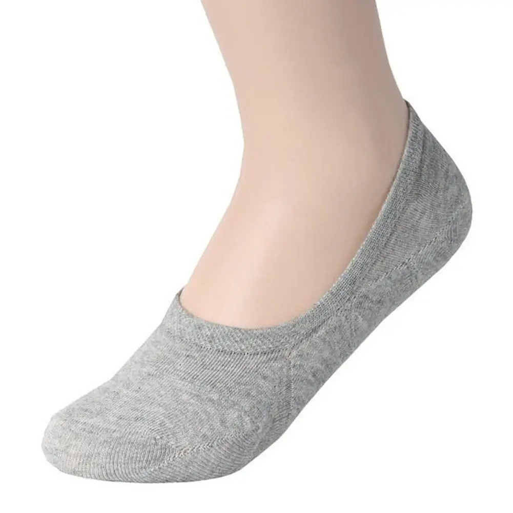 Free ship Men's Socks Gray Solid Color Fashion Cotton Socks Male