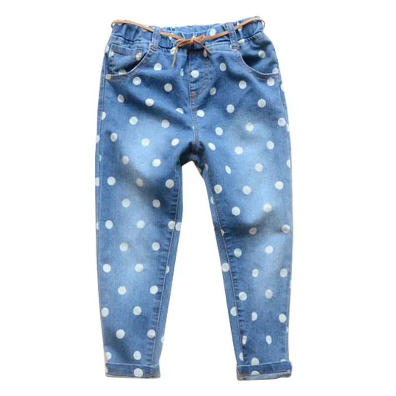 spring Girls jeans kids clothing children jeans Kids jeans fashion jeans children casual pants 2 6Y