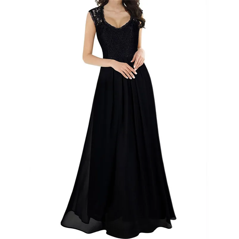 Fashion summer dress 2018 casual dress Women Chiffon Long Maxi Dress Bridesmaid Evening Party Ball Formal Gown vestido Y26#N (10)