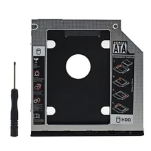 Для hp EliteBook 2530p 2540p Optibay 2nd HDD Caddy 9,5 мм SATA 3,0 для 2," SSD CD DVD привод для HDD чехол Корпус CD-ROM адаптер