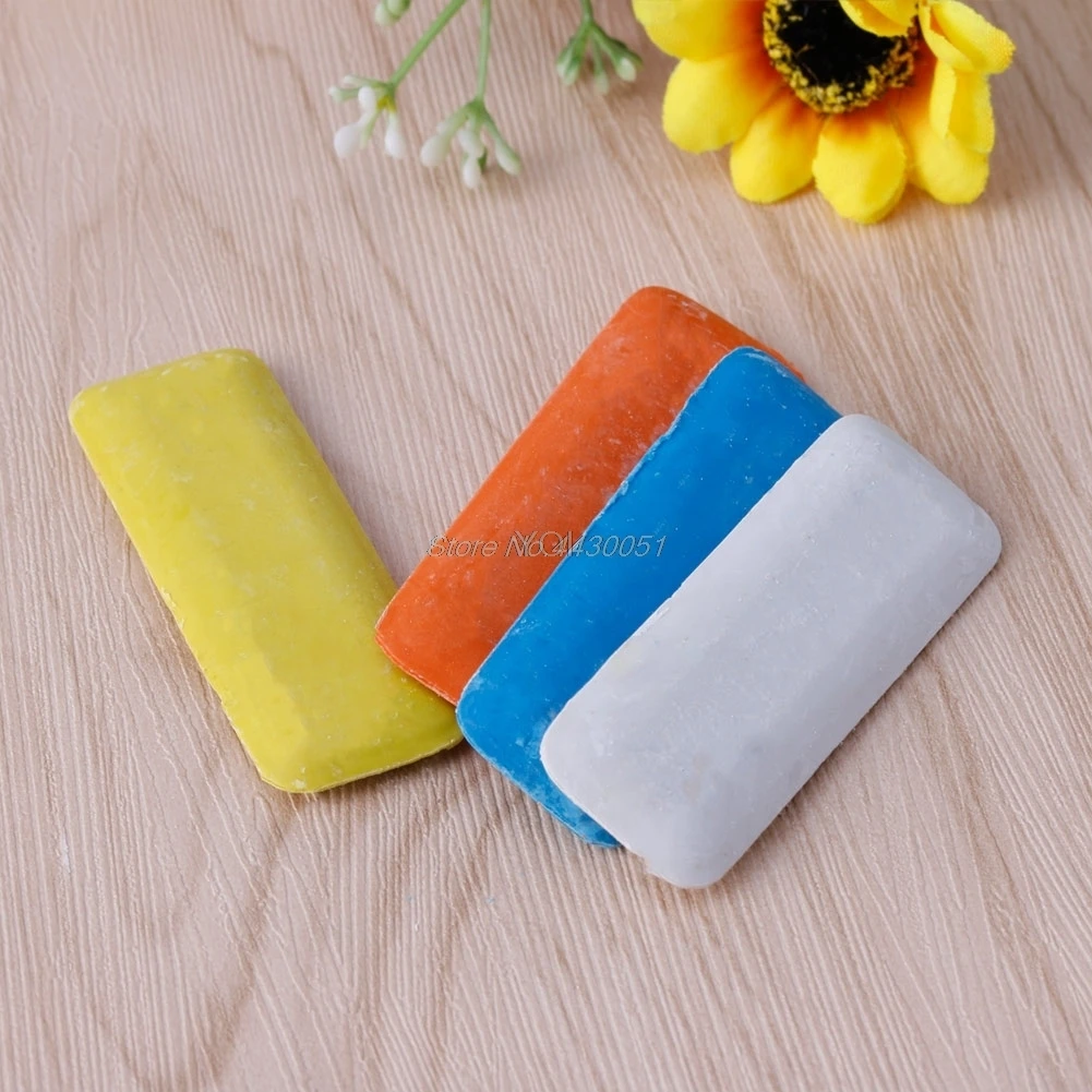 

4X Usefull Tailor's Fabric Chalk 4Color Dressmaker Tailor Fabric Chalk Sewing Tool Hand Craft
