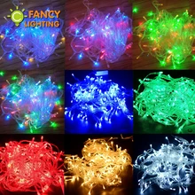 10M 220V 100 led fairy light colorful string Lights Christmas light led lamp for home festival holiday wedding party decoration
