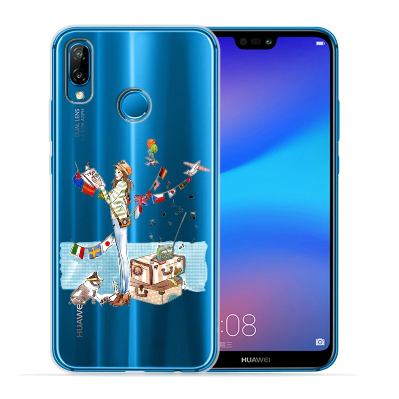 Чехол для huawei P smart Sxey Mother Mom Baby Fashion Gisl для huawei P30 P20 Lite Pro P10 P8Lite P9Lite мягкий чехол для телефона