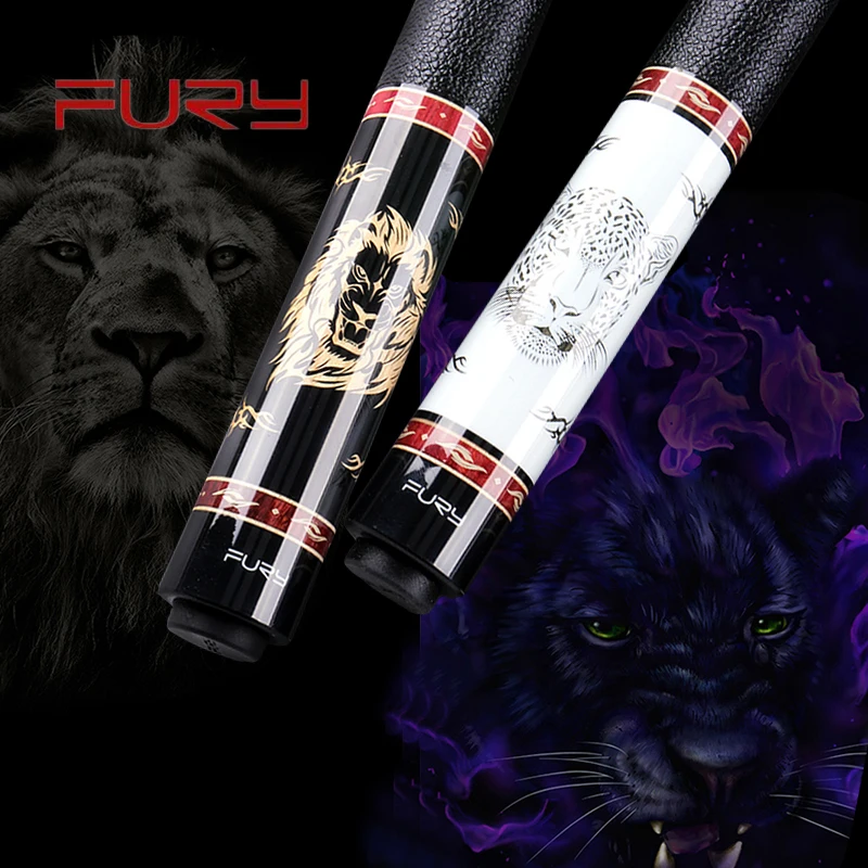 

Fury Billiard Pool Cue AL Series 11.75mm 12.75mm Tiger Everest Tip 147cm Length Professional Maple Stick Ergonomic Design Kit