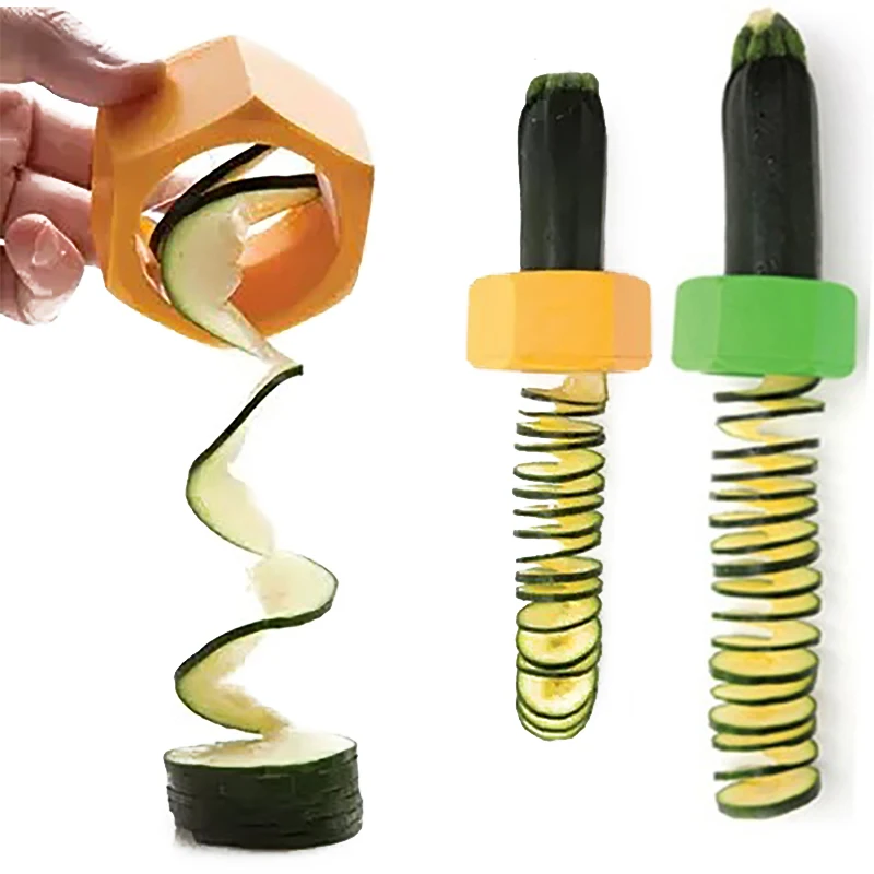 Top Quality 1PC Easy Carrot Cucumber Julienne Curler Decorating Maker