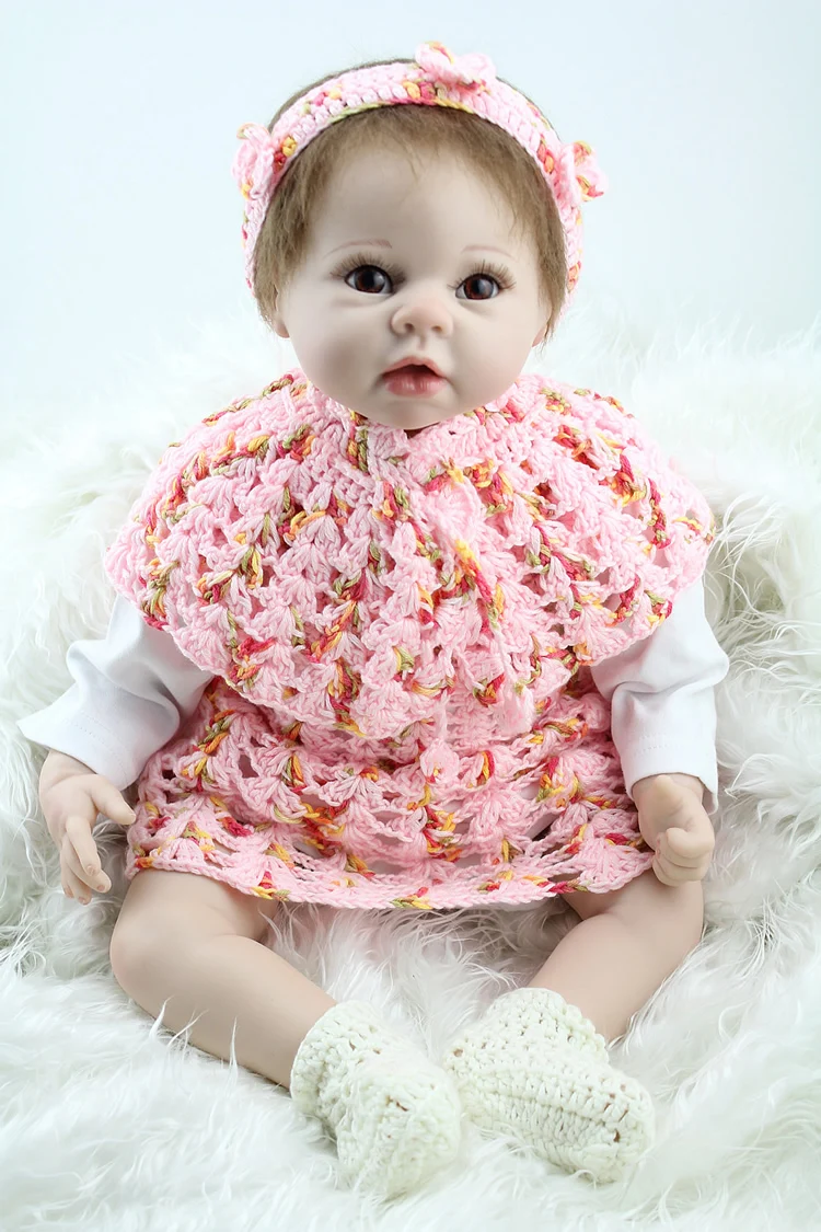 TOP-QUALITY-55cm-silicone-Reborn-Baby-dolls-vinyl-newborn ...