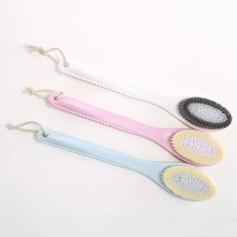 Long Handle Bath Brush Exfoliating Back Brush Body Scrubber Shower Bath