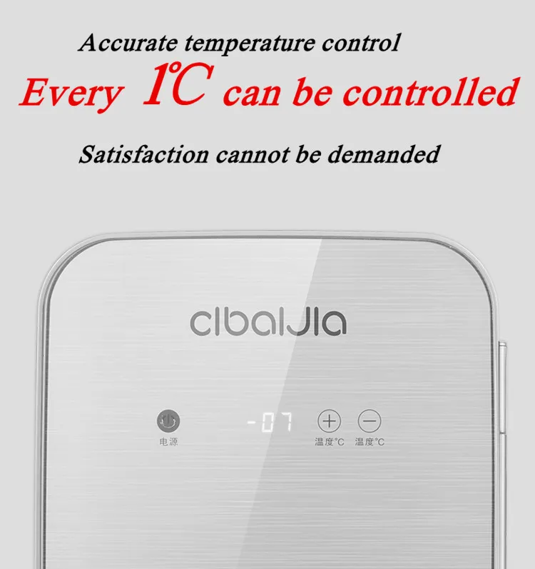 Mini Car Fridge Cooler Warmer Multi-function 12V 220v Travel Refrigerator Portable Electric Icebox Cooler Box Freezer (8)