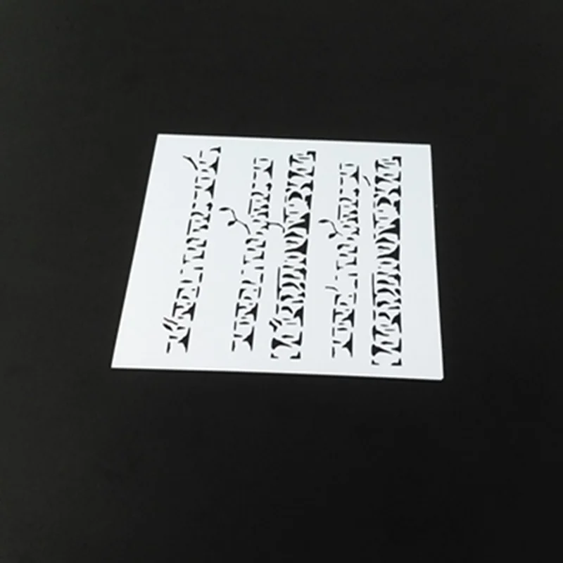 

Woods Stencils,Trees Stencils Template Design for scrapbooking Background,Reusable plastic Spray-Paint Stencils for diy