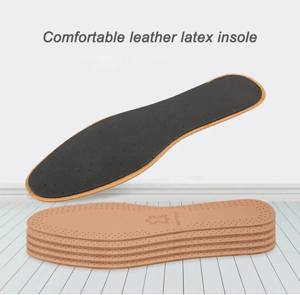 Sports leisure leather insoles for Flat Feet Inserts12
