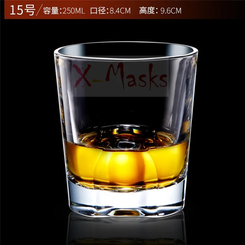 15 Винный хрустальный стакан для виски кружка стаканы tazas garrafa VBOOT vidrio bardak verre copas vino copas cristal szklanki водка bicchieri - Цвет: 15