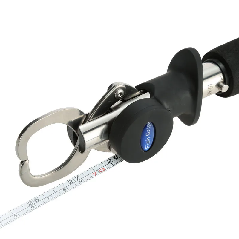 

Quality Control Fish Clamp Device Lures Stainless Steel Fishing Lip Grip Holder Grabber Plier Weight Scale Ruler Tool Tackle