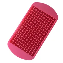 3 шт., вечерние, специальные кубики льда, креативные пищевые для кухни, силиконовые ледяные лотки, силиконовые кубики льда 1 см, квадратные кубики льда, 160 отверстий A1