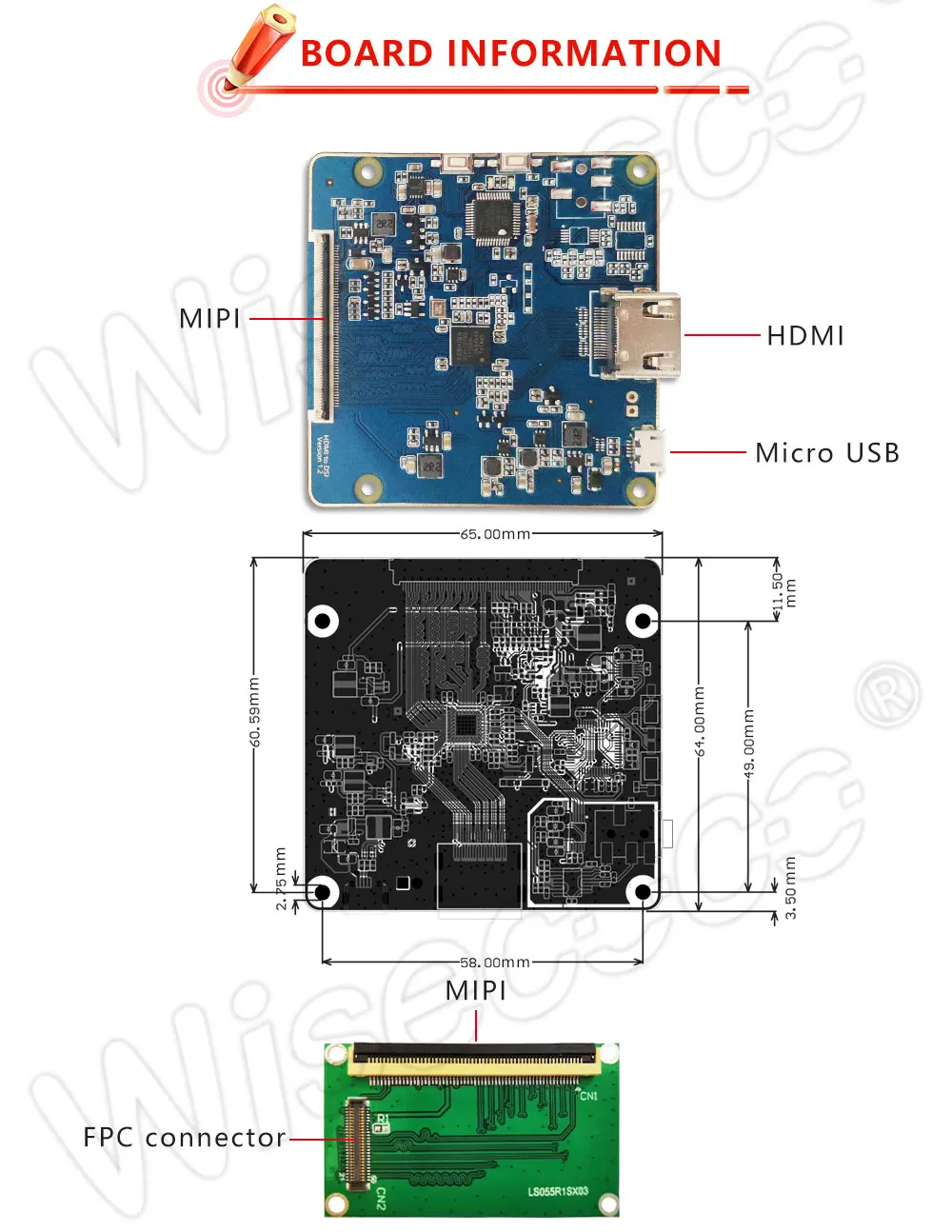 5,5 дюймов 2k ЖК-панель для DLP/SLA 3d принтер модель KLD-1260/1268 экран дисплей MIPI к HDMI привод части платы KLD-1268