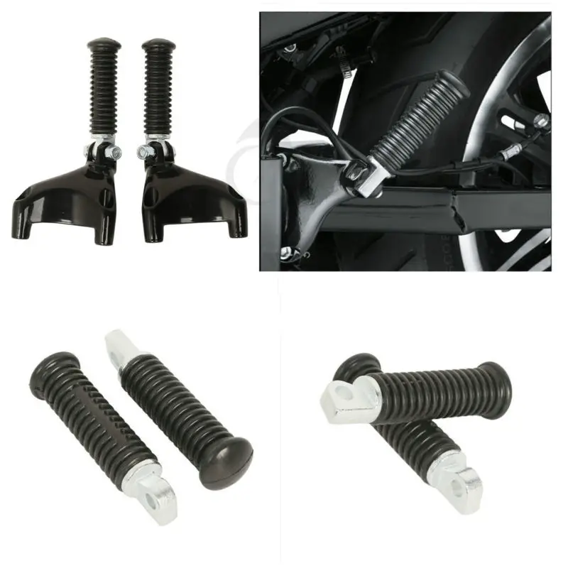 Мотоциклетные пассажирские Задние подножки педали для Harley Sportster 1200 883 04-13
