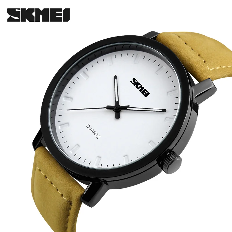 Prix pour SKMEI Marque Casual Hommes Quartz Montre Étanche En Cuir Style De Mode Hommes Sport Militaire Armée Montre-Bracelet De Mode Quartz-Montre Prix pour SKMEI Marque Casual Hommes Quartz Montre Étanche En Cuir Style De Mode Hommes Sport Militaire Armée Montre-Bracelet De Mode Quartz-Montre