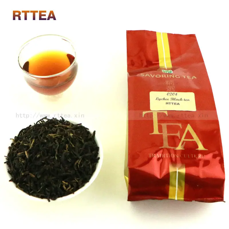 Lychee Schwarz Tee Kongfu Roter Tee Lichee Chinesisches Essen Obst