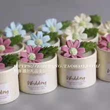 Цилиндр высотой круглую коробку Чай подарочная упаковка картонная коробка