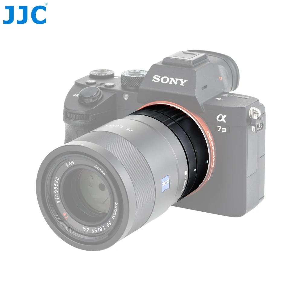 Кольцо адаптер JJC для макросъемки Sony E автоматическое Удлинительное переходник 10