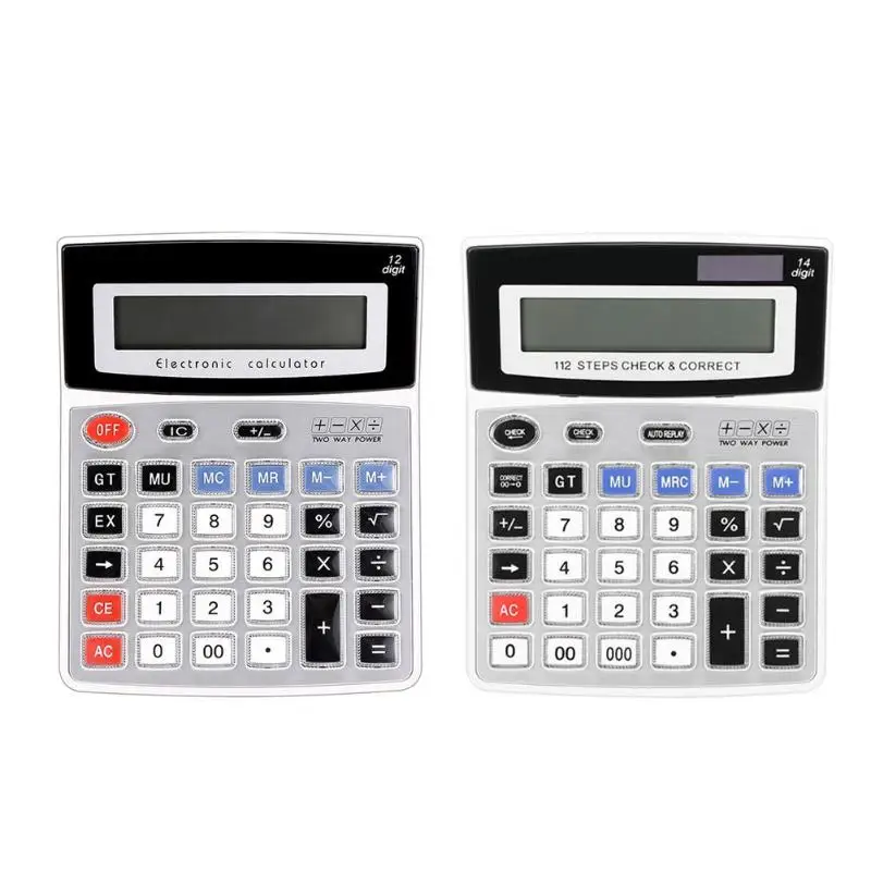 Портативный электронный Калькулятор научный Противоскользящий Офис/рынок инструмент для счета учет специальный