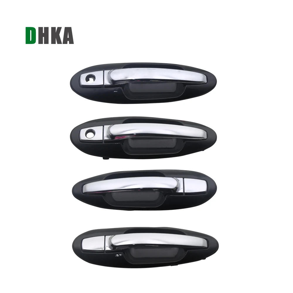 DHKA наружная хромированная дверная ручка для HYUNDAI Sonata 02-05 2002 2003 2004 2005 FR: 82660-3C000 FL: 82650-3C000 RR: 8366