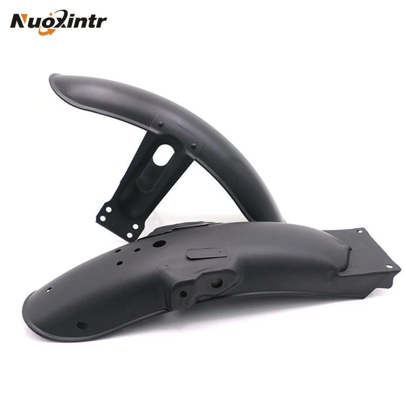 

Nuoxintr Motorcycle Front Rear Fender Mudguard Splash Guard Rear Mudguard Mud Cover Sand For Honda CG125 Black Chrome Iron