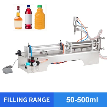 

OLOEY 50-500ml Single Head Liquid Softdrink Pneumatic Filling Machine