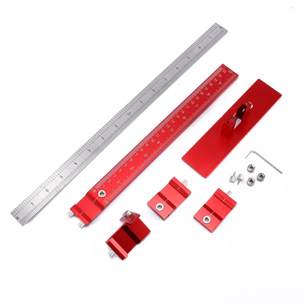

Hole Punch Jig Tool Set Detachable Drill Guide Sleeve Cabinet Drawer Wood Drilling Tools Dowelling GHS99