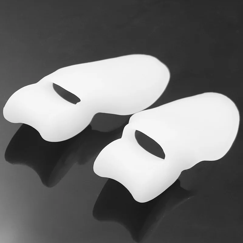 2pcs=1Pair Gel Foot Care Tool Bunion Corrector Bone Big Toe Protector Hallux Valgus Straightener Toe Spreader Pedicure