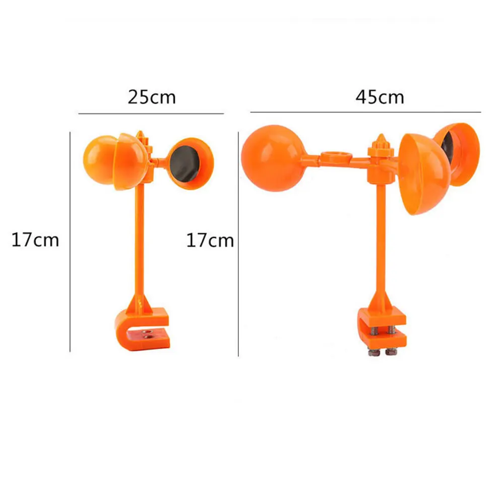 Птица скарер птица отпугиватель Урожай инструменты 360 ° ветер мощность реалистичный езды птица устройство Творческий ворона