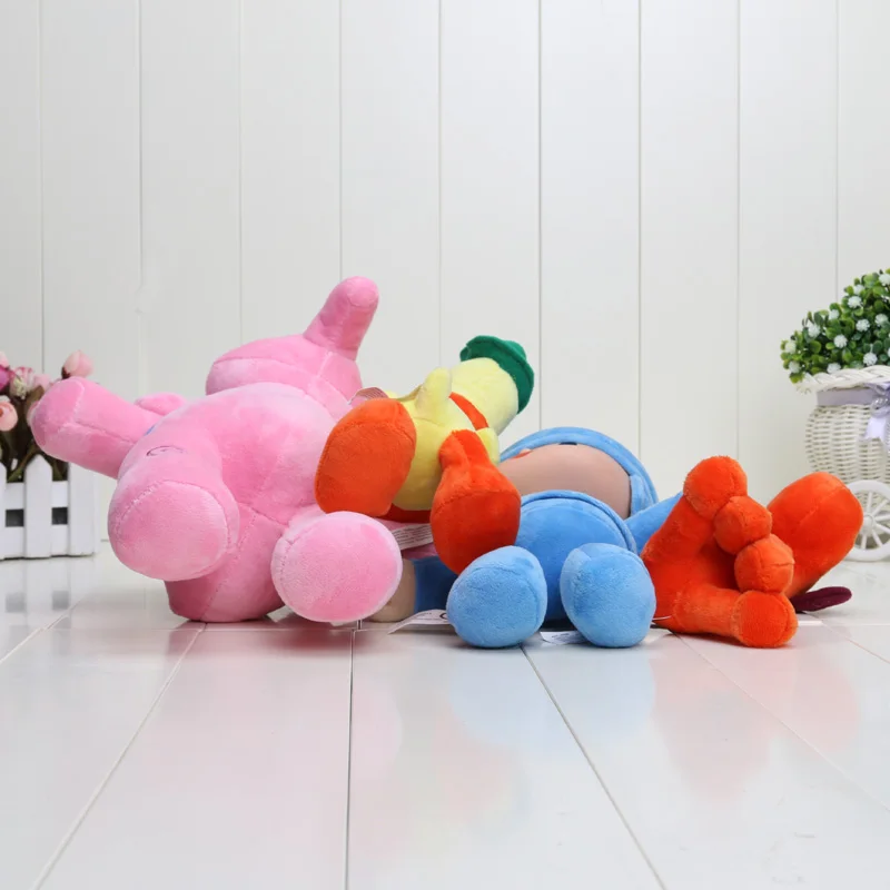 5 дюймов 11 плюшевые игрушки POCOYO Elly & Pato Pocoyo Loula милые куклы новые детские