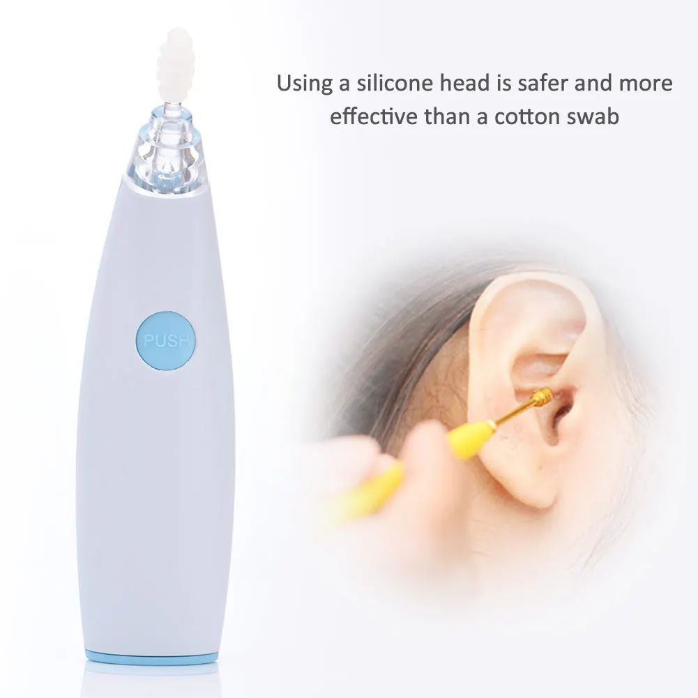 Электрический инструмент для чистки ушей для детей, безопасный костюм для удаления ушной серы для детей, товары для ухода за ушами, быстрая
