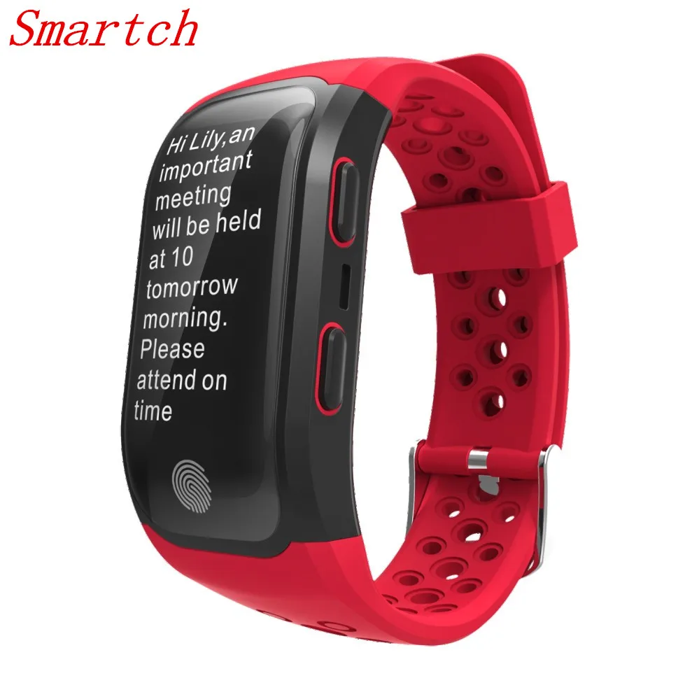 

Smartch S908 GPS Smart Band Heart Rate Sleep Monitor Wristband Fitness Pedometer IP68 Waterproof Bracelet Watch Sports Tracker S