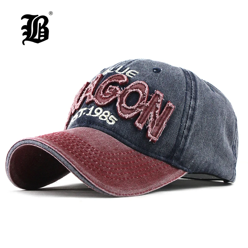 

[FLB] New Men'S Cap Baseball Hat For Women Man Snapback Hat Bone Gorras Para Hombre Embroidery Casual Washed Cap Casquette F320
