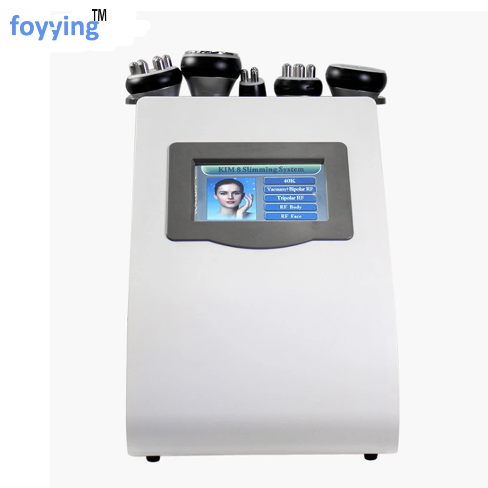 Ультразвуковая липосакция Foyying 5 в 1 40K кавитационный вакуумный многополярный