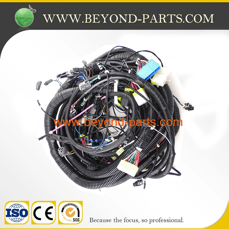 

excavator 6D102 engine PC220-6 PC240-6 PC300-6 PC400-6 outer wire harness pump and engine wiring harness