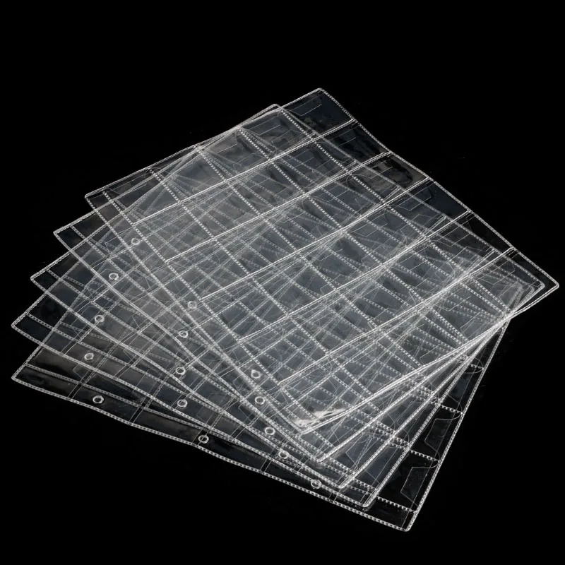 30-Pockets-Plastic-Classic-Coin-Album-Holders-Folder-Pages-Sheets-For-Storage-Collection-Party-Gifts-New (1)