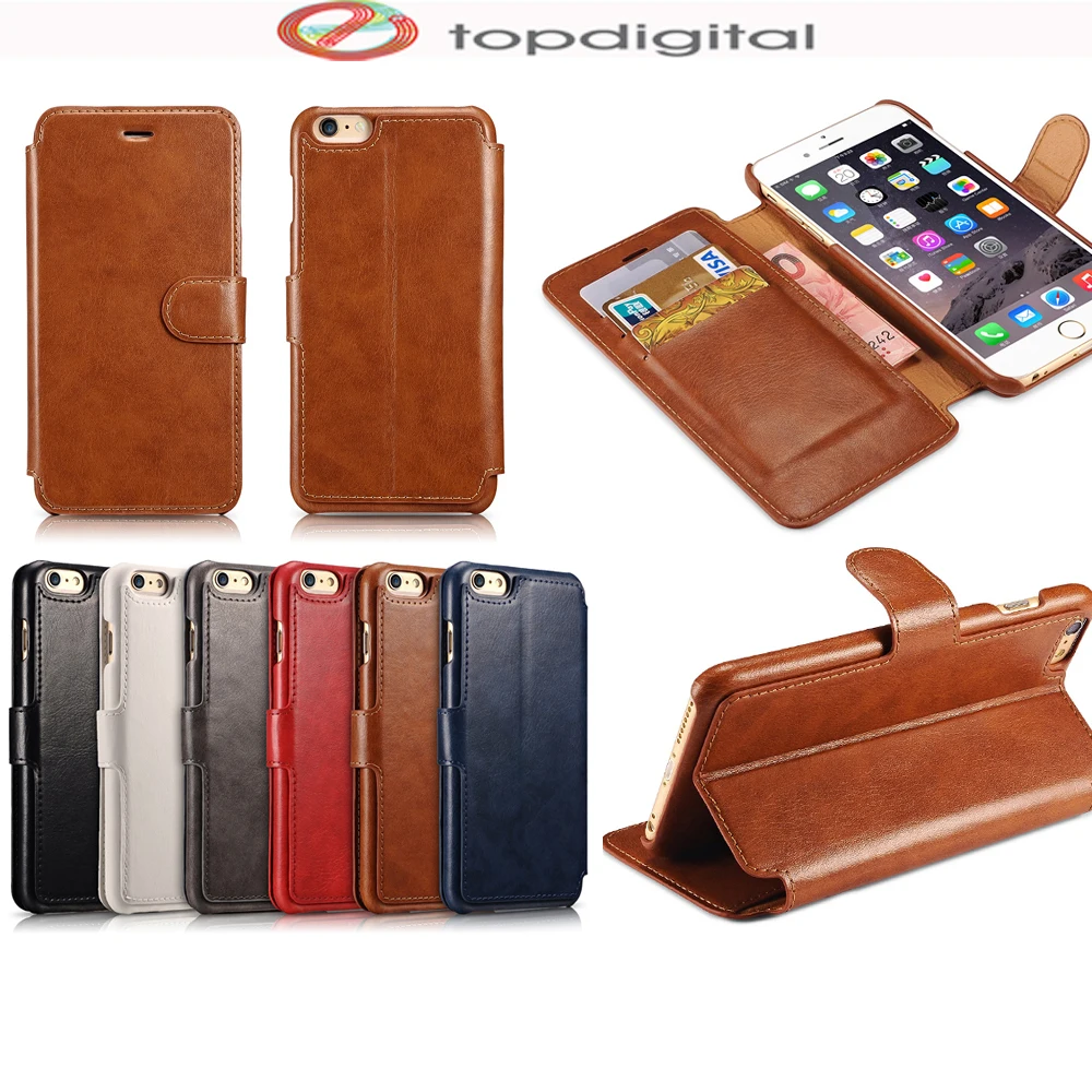 XOOMZ for iPhone 6 Case Wallet PU Leather Flip Cover for iPhone 6s 6